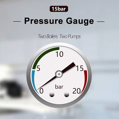 Espressomaskine Pressure Gauge Home Roast