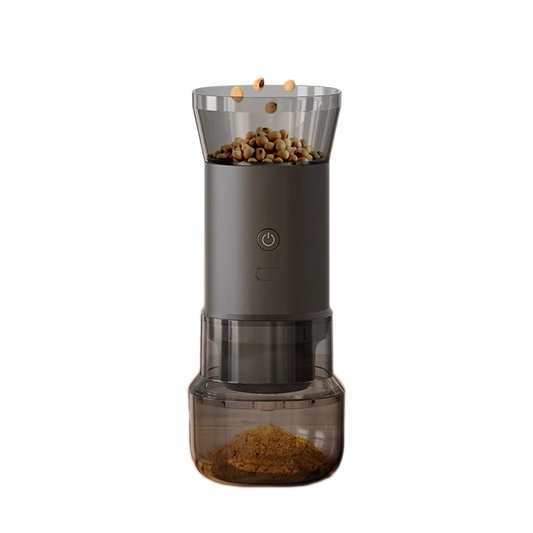 Rejse-Kaffe Bundle: Elektrisk Kaffekværn & Tragt